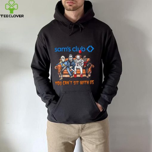 Horror Movie Characters Sam’s Club You Can’t Sit With Us Halloween 2024 shirt