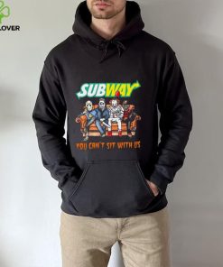 Horror Movie Characters Subway You Can’t Sit With Us Halloween 2024 hoodie, sweater, longsleeve, shirt v-neck, t-shirt