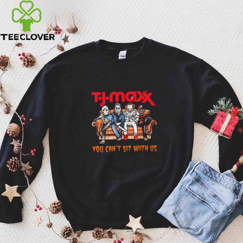 Horror Movie Characters T.J. Maxx You Can’t Sit With Us Halloween 2024 shirt Horror Movie Characters T.J. Maxx You Can’t Sit With Us Halloween 2024 shirt