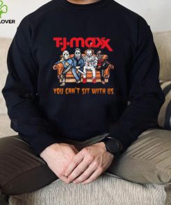 Horror Movie Characters T.J. Maxx You Can’t Sit With Us Halloween 2024 shirt