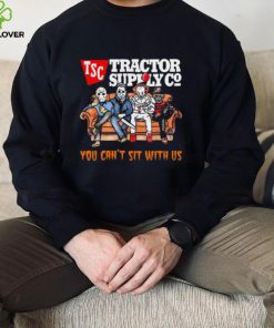 Horror Movie Characters Tractor Supply Company You Can’t Sit With Us Halloween 2024 hoodie, sweater, longsleeve, shirt v-neck, t-shirt