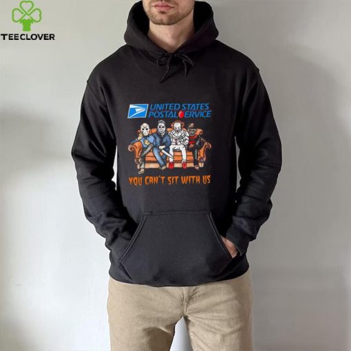 Horror Movie Characters United States Postal Service You Can’t Sit With Us Halloween 2024 shirt