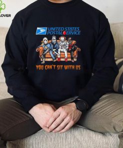 Horror Movie Characters United States Postal Service You Can’t Sit With Us Halloween 2024 shirt