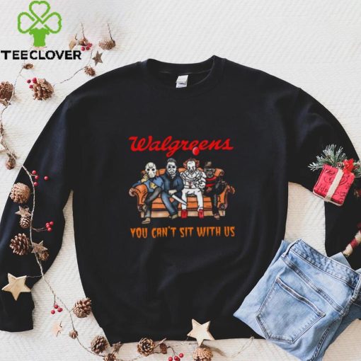 Horror Movie Characters Walgreens You Can’t Sit With Us Halloween 2024 shirt