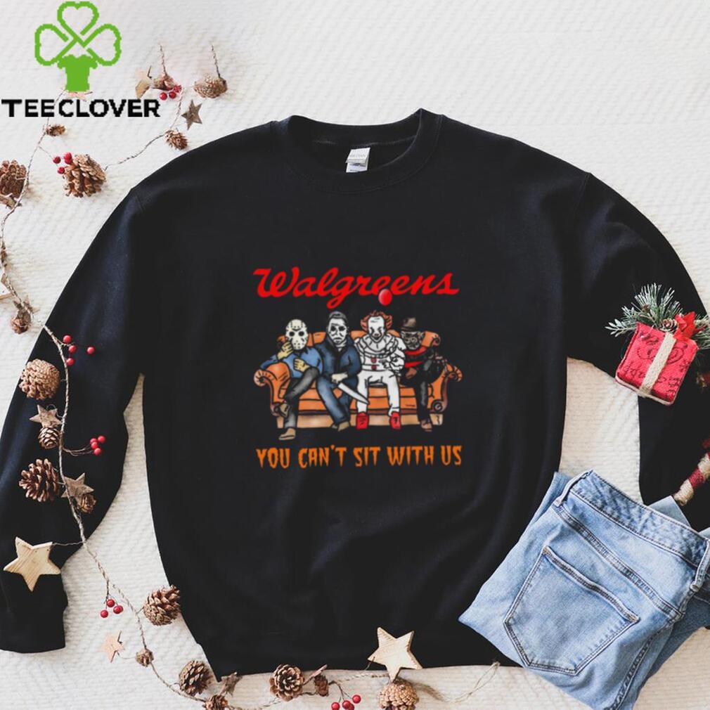 Horror Movie Characters Walgreens You Can’t Sit With Us Halloween 2024 shirt Horror Movie Characters Walgreens You Can’t Sit With Us Halloween 2024 shirt