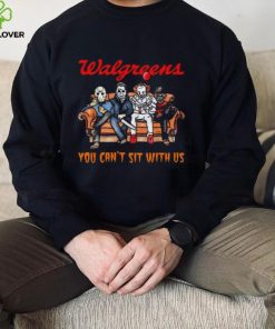 Horror Movie Characters Walgreens You Can’t Sit With Us Halloween 2024 shirt