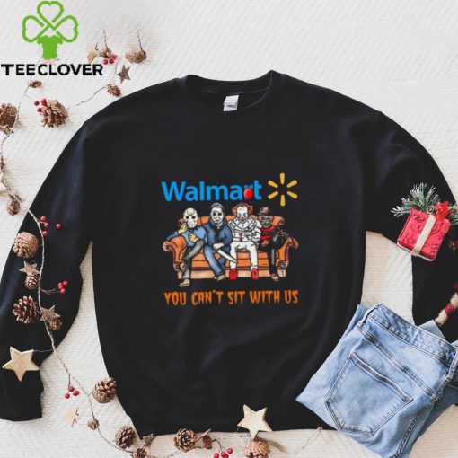 Horror Movie Characters Walmart You Can’t Sit With Us Halloween 2024 hoodie, sweater, longsleeve, shirt v-neck, t-shirt