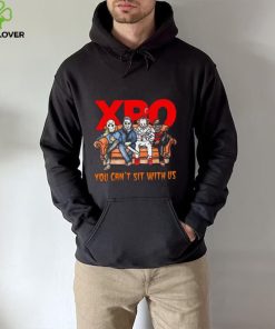 Horror Movie Characters XPO You Can’t Sit With Us Halloween 2024 hoodie, sweater, longsleeve, shirt v-neck, t-shirt