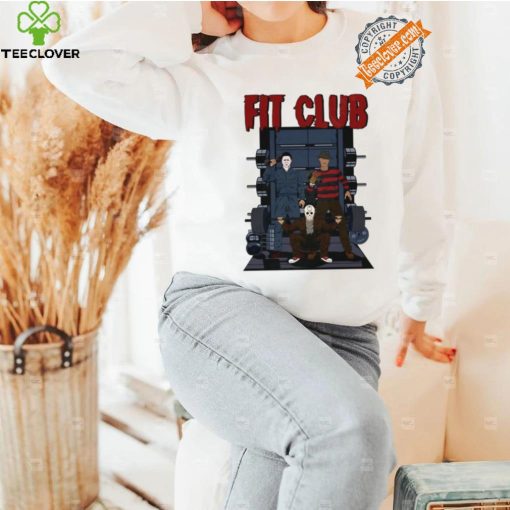 Horror Movie Freddy Krueger Michael Myers and Jason Voorhees fit club fitted shirt