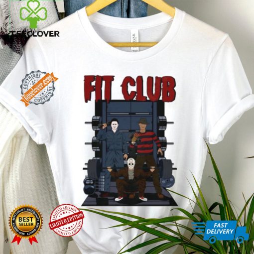 Horror Movie Freddy Krueger Michael Myers and Jason Voorhees fit club fitted shirt