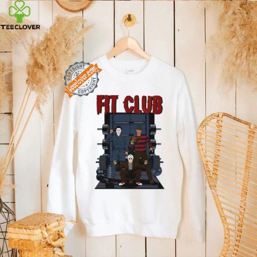 Horror Movie Freddy Krueger Michael Myers and Jason Voorhees fit club fitted shirt