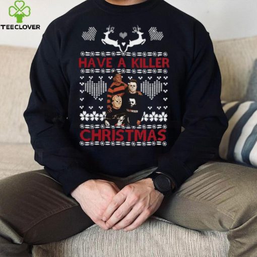 Horror Movie Killer Christmas T Shirt