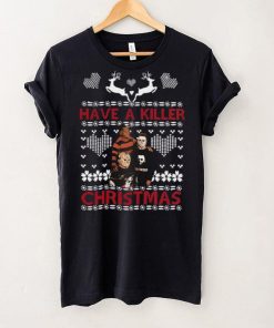 Horror Movie Killer Christmas T Shirt