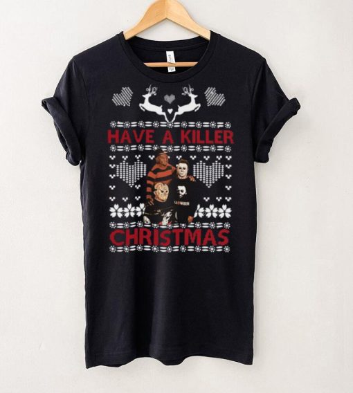 Horror Movie Killer Christmas T Shirt