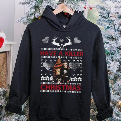 Horror Movie Killer Christmas T Shirt