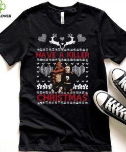 Horror Movie Killer Christmas T Shirt