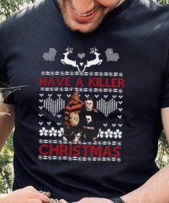 Horror Movie Killer Christmas T Shirt