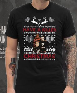 Horror Movie Killer Christmas T Shirt