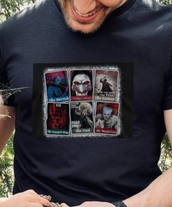 Horror Movie Tarot Cards Killers Shirt