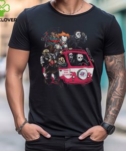 Horror Movies Characters Fresno State Bulldogs Football Halloween 2023 T Shirt