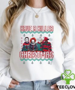 Horror Movies Characters Have A Killer Christmas Shirt