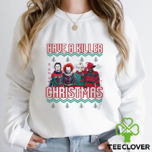 Horror Movies Characters Have A Killer Christmas Shirt