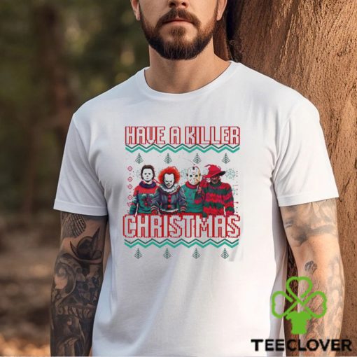 Horror Movies Characters Have A Killer Christmas Shirt