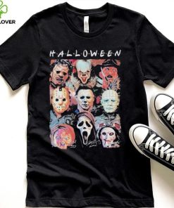 Horror Movies Characters Signatures Halloween Horror Nights Shirts