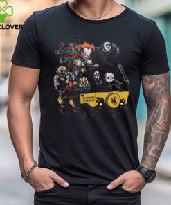 Horror Movies Characters Wyoming Cowboys Football Halloween 2023 T Shirt