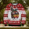 Ligue Amiens SC Santa Hat Ugly Sweater AOP Snow Flowers For Mens Christmas