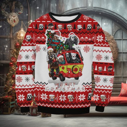 Horror Movies For Christmas Gifts Knitting Pattern Sweater