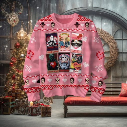 Horror Movies Valentine Sweater