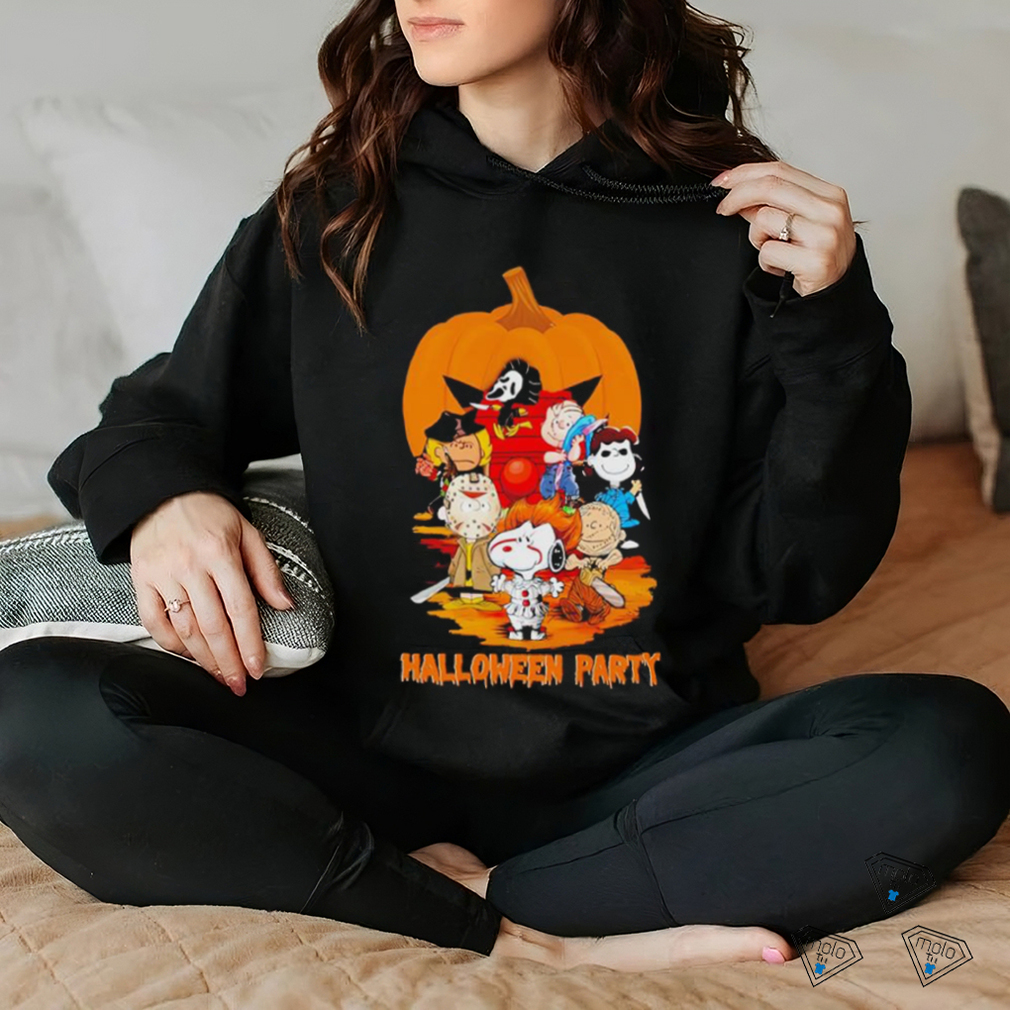 Horror Peanuts Halloween Party shirt