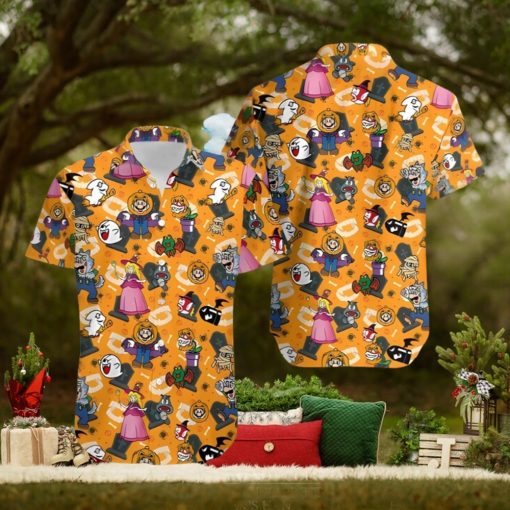 Horror Super Mario Hawaiian Shirt