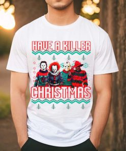 Horror character have a killer Christmas shirt