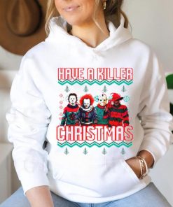 Horror character have a killer Christmas shirt