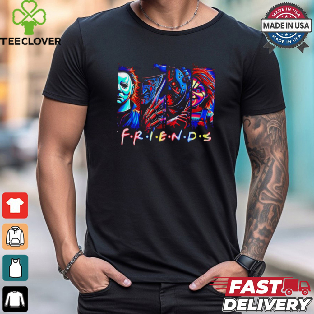 Horror movies Friends Halloween shirt Horror movies Friends Halloween shirt