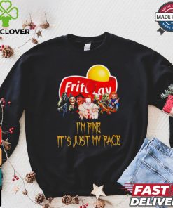 Horror movies Frito Lay I’m fine it’s just my face Halloween shirt