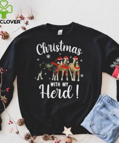 Horse Christmas Hooded Sweatshirt