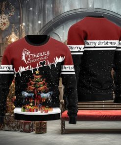 Horse Christmas Tree Ugly Christmas Sweater Merry making New Gift For Men And Women Family Holidays