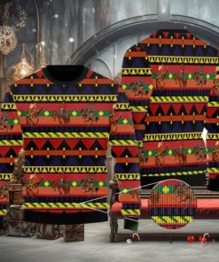 Horse Cowboy Ugly Christmas Sweater Funny Gift For Men And Women Family Holidays