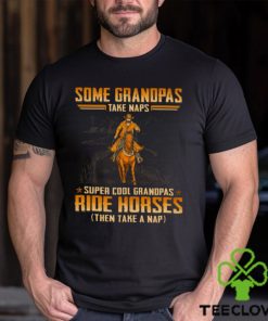 Horse Grandpas Take Naps WDE045 Classic T Shirt