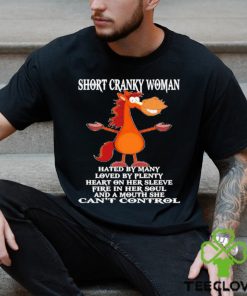 Horse Short Cranky Woman Hated By Many Shirt