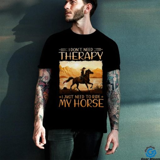 Horse   Therapy ISA201 Ladies T Shirt