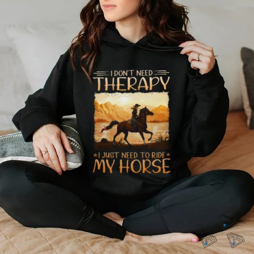 Horse   Therapy ISA201 Ladies T Shirt