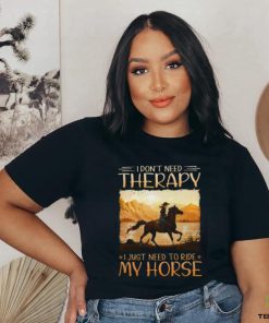 Horse Therapy ISA201 Ladies T Shirt