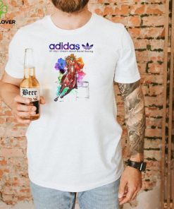 Horse racing Adidas all day I dream about Barrel Racing logo shirt