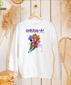 Horse racing Adidas all day I dream about Barrel Racing logo shirt 1 Horse racing Adidas all day I dream about Barrel Racing logo shirt