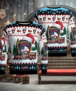 Horseshoe Bay Fire Department, Horseshoe Bay, Texas Christmas Aop Ugly Sweater 3D Gift For Men And Women