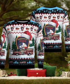 Horseshoe Bay Fire Department, Horseshoe Bay, Texas Christmas Aop Ugly Sweater 3D Gift For Men And Women